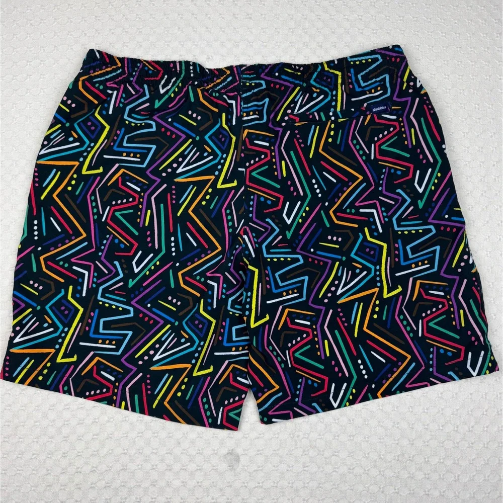 Chubbies Swim Trunks Abstract‎ Loud Print Men XXL 7
